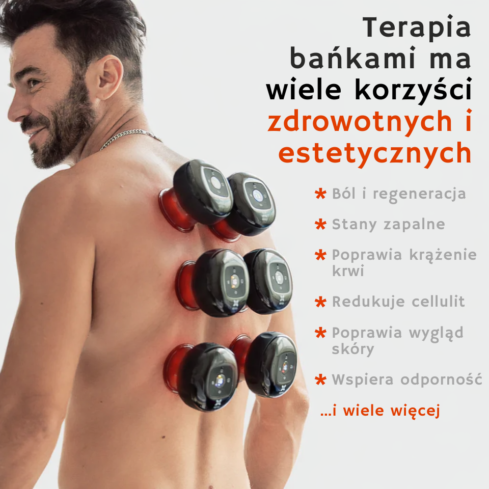 RELAVIO Inteligentny Masażer Bańkowy